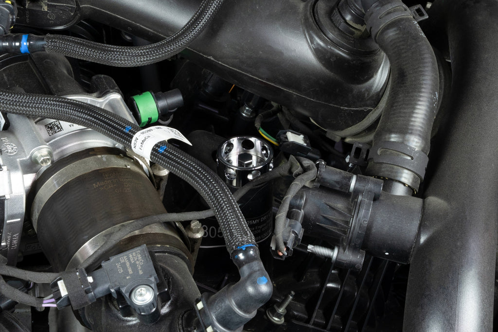 HPS Performance Billet Aluminum Engine Oil Filler Cap, Chrome, 5269-110C