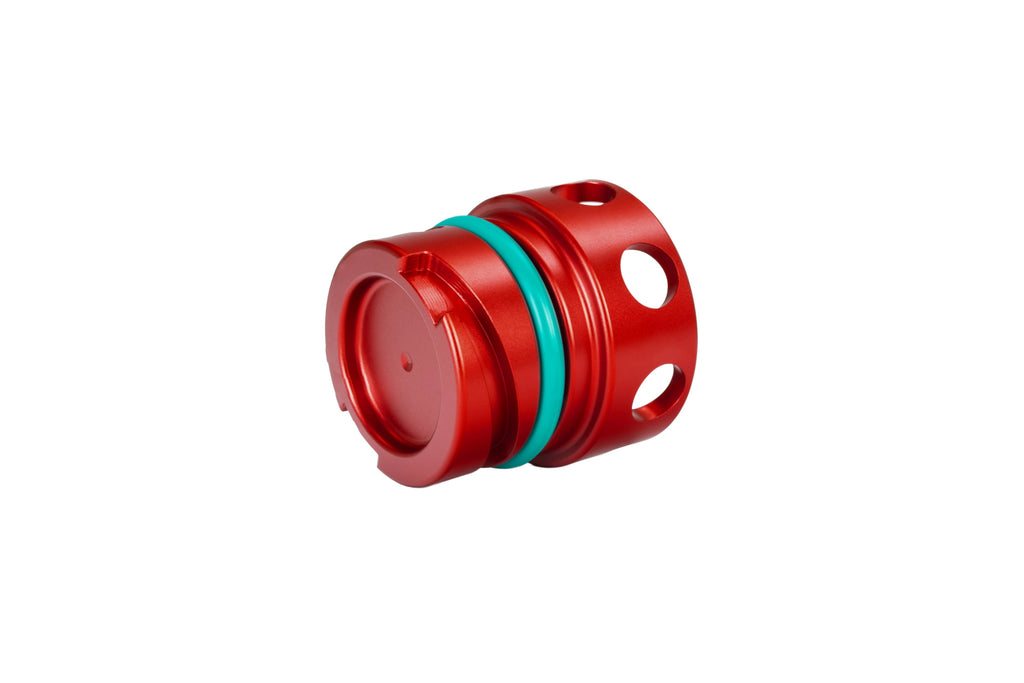 HPS Performance Billet Aluminum Engine Oil Filler Cap, Red, 5269-110R