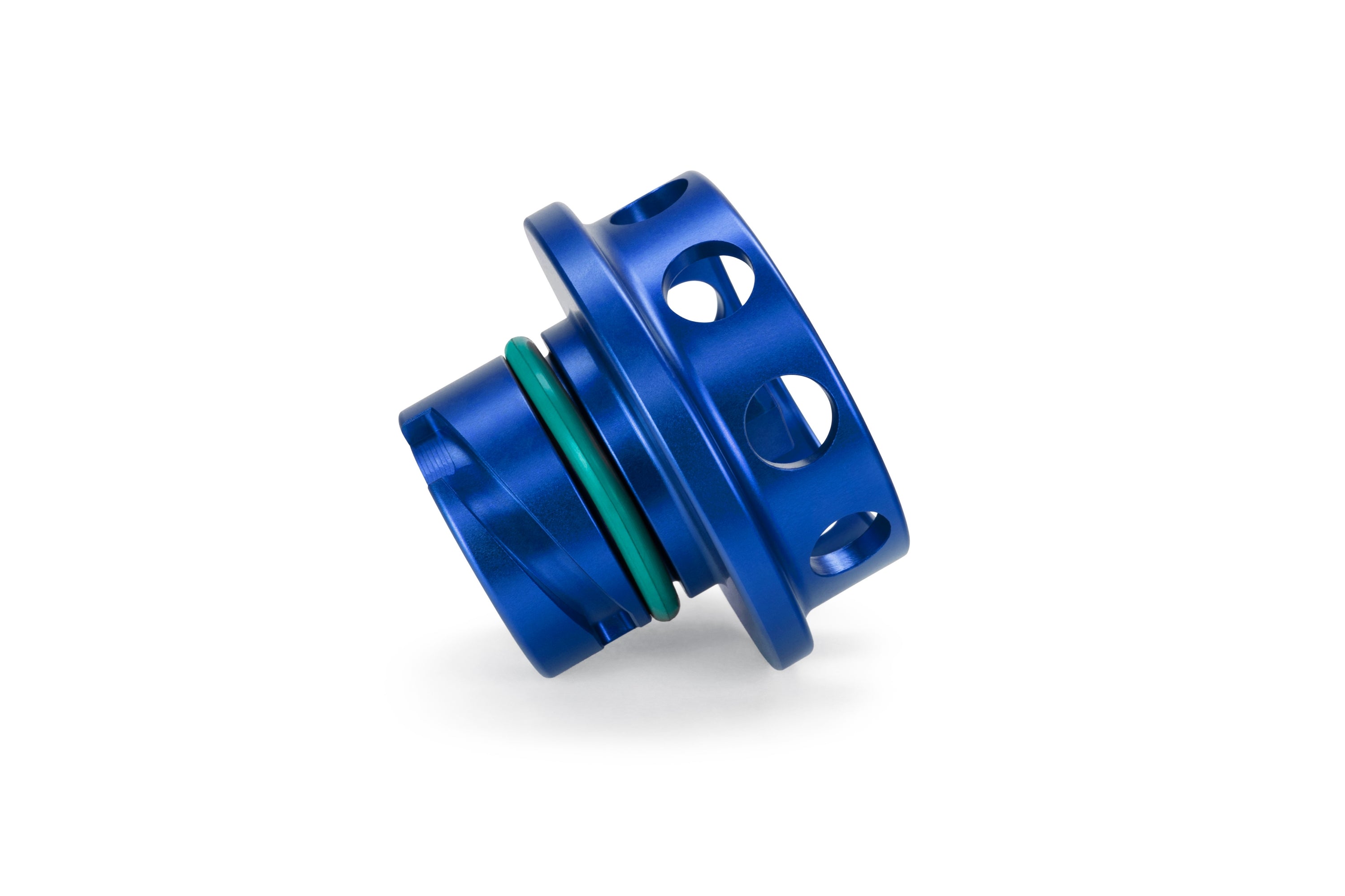 HPS Performance Billet Aluminum Engine Oil Filler Cap, Blue, 5269-111BL