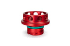 HPS Performance Billet Aluminum Engine Oil Filler Cap, Red, 5269-111R