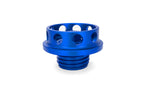 HPS Performance Billet Aluminum Engine Oil Filler Cap, Blue, 5269-106BL