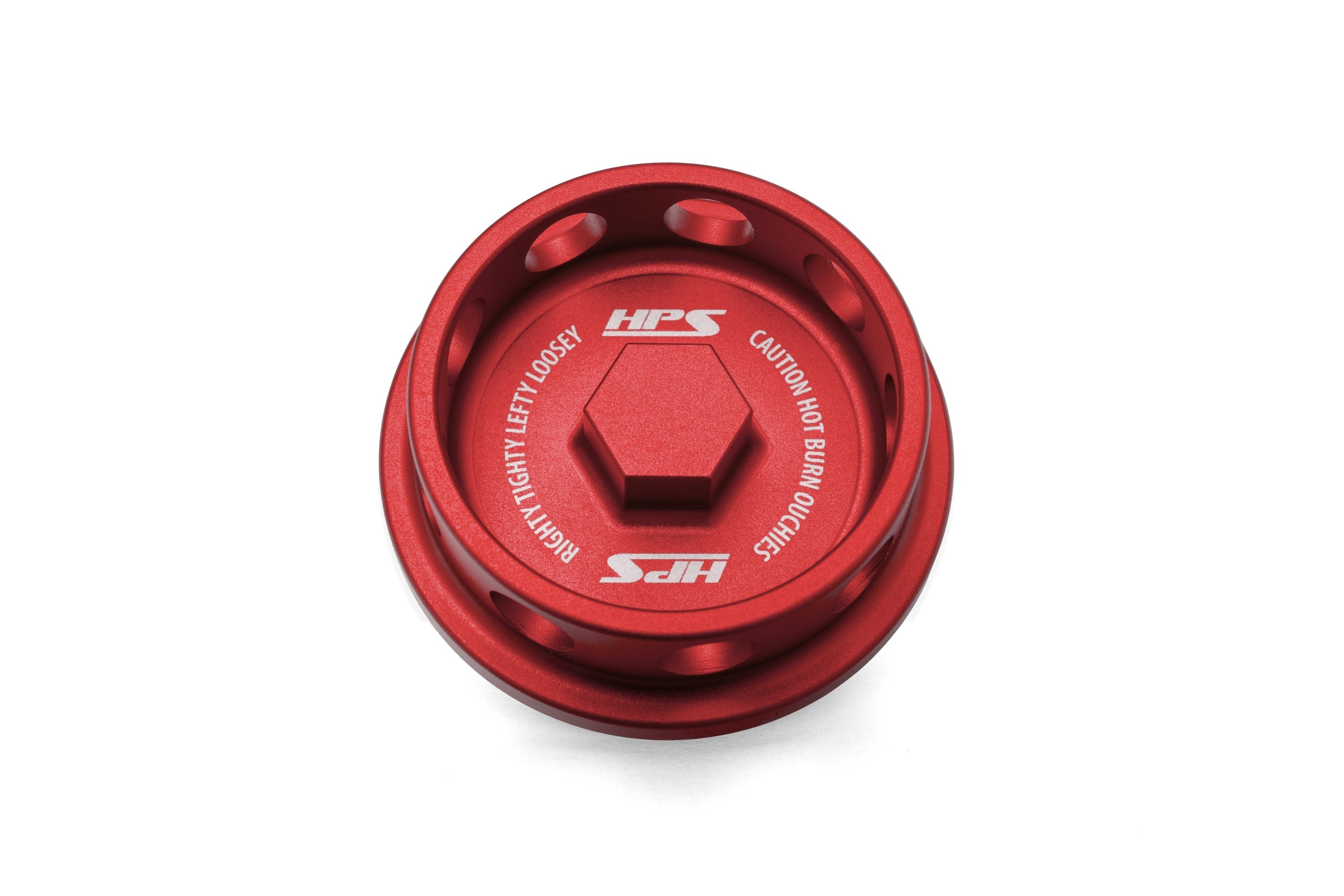 HPS Performance Billet Aluminum Oil Cap for Honda B C D F H J K L R Series Engine, Red, 5269-104R