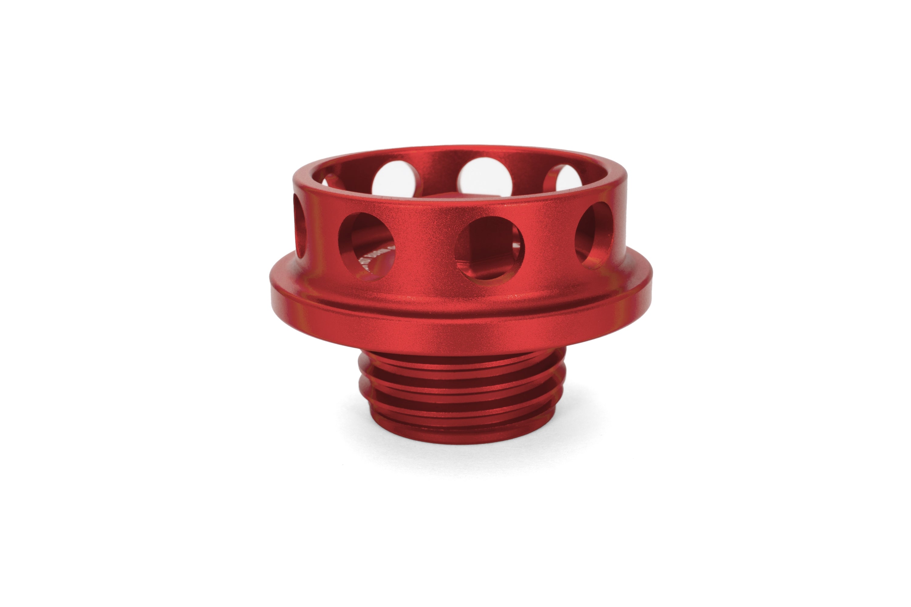 HPS Performance Billet Aluminum Oil Cap for Honda B C D F H J K L R Series Engine, Red, 5269-104R