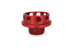 HPS Performance Billet Aluminum Engine Oil Filler Cap, Red, 5269-105R
