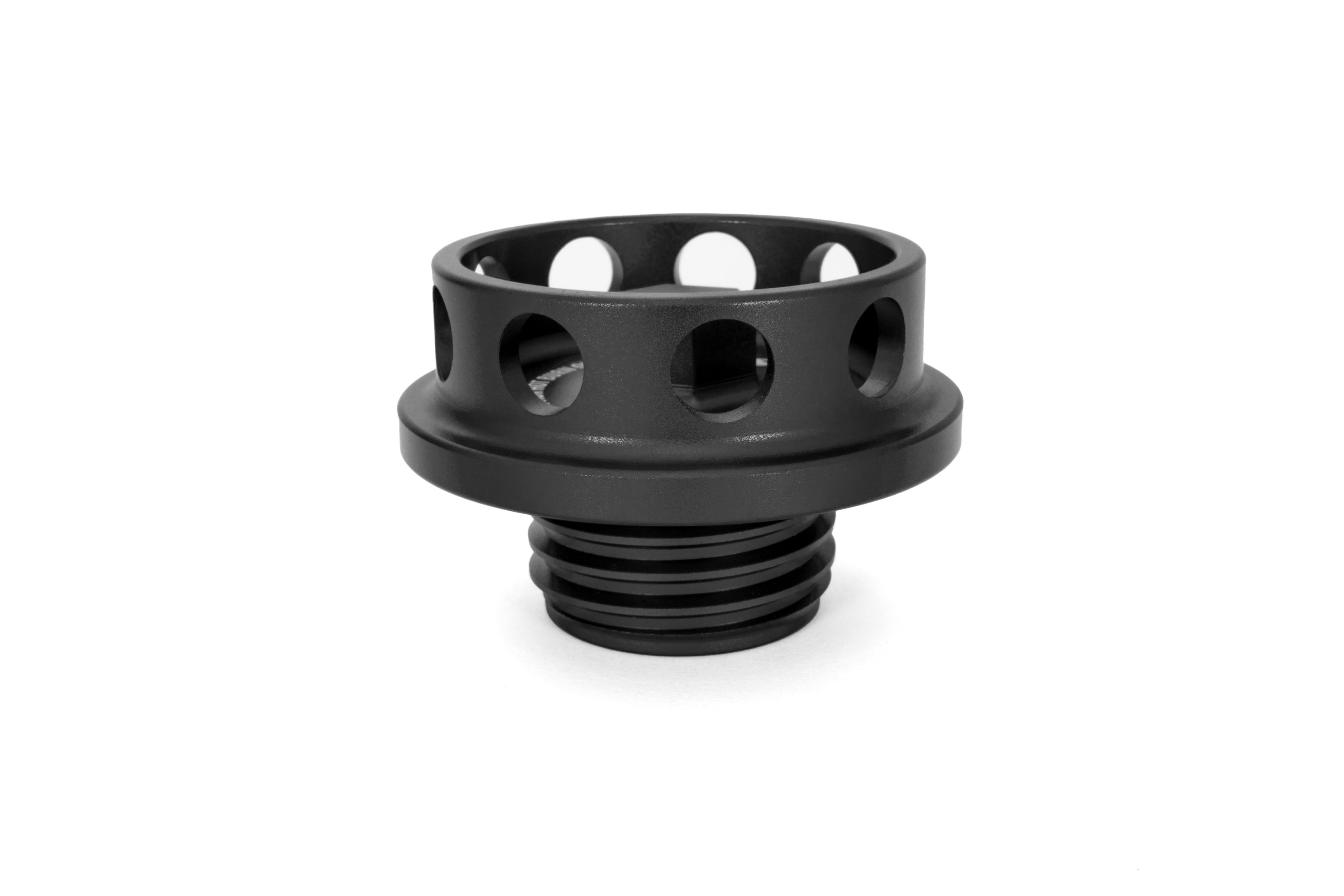 HPS Performance Billet Aluminum Engine Oil Filler Cap, Black, 5269-106WB