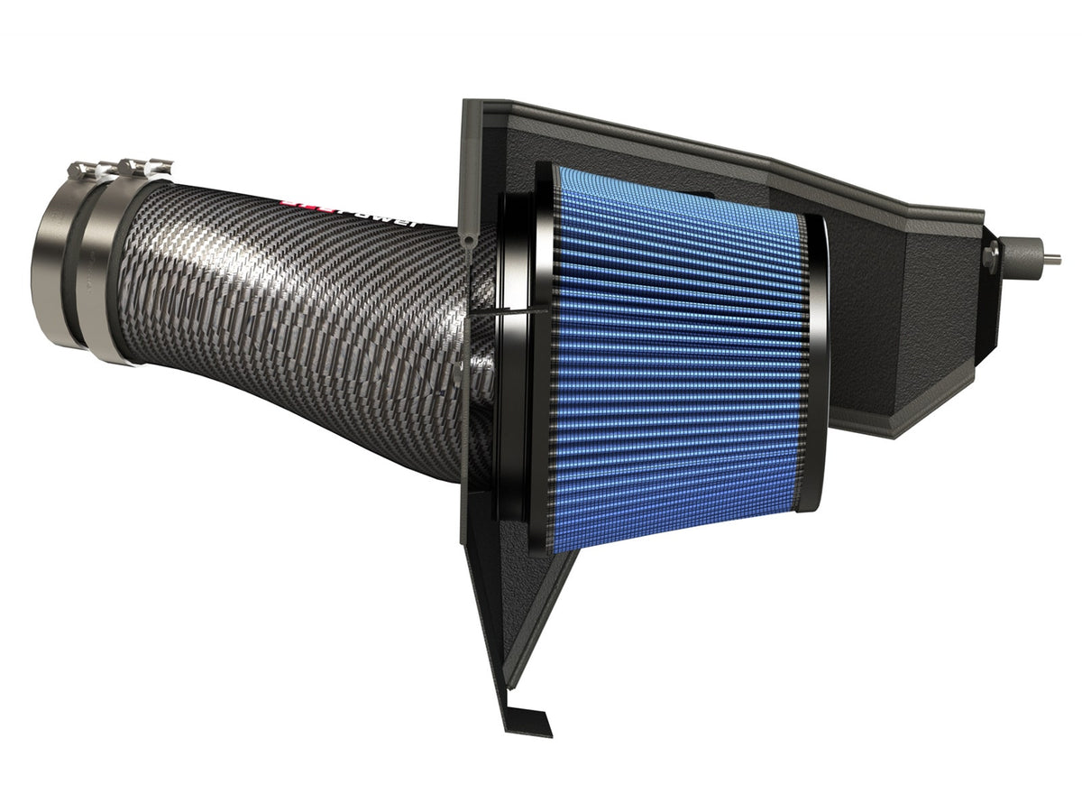 aFe Track Series Carbon Fiber Cold Air Intake System w/ Pro 5R Filter - Dodge Challenger/Charger/ Chrysler 300 SRT8/SRT 2011-2023
