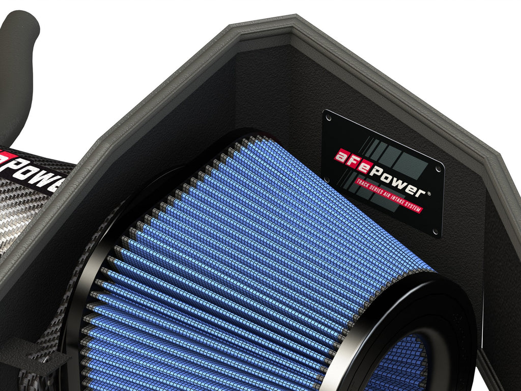 aFe Track Series Carbon Fiber Cold Air Intake System w/ Pro 5R Filter - Dodge Challenger/Charger/ Chrysler 300 SRT8/SRT 2011-2023