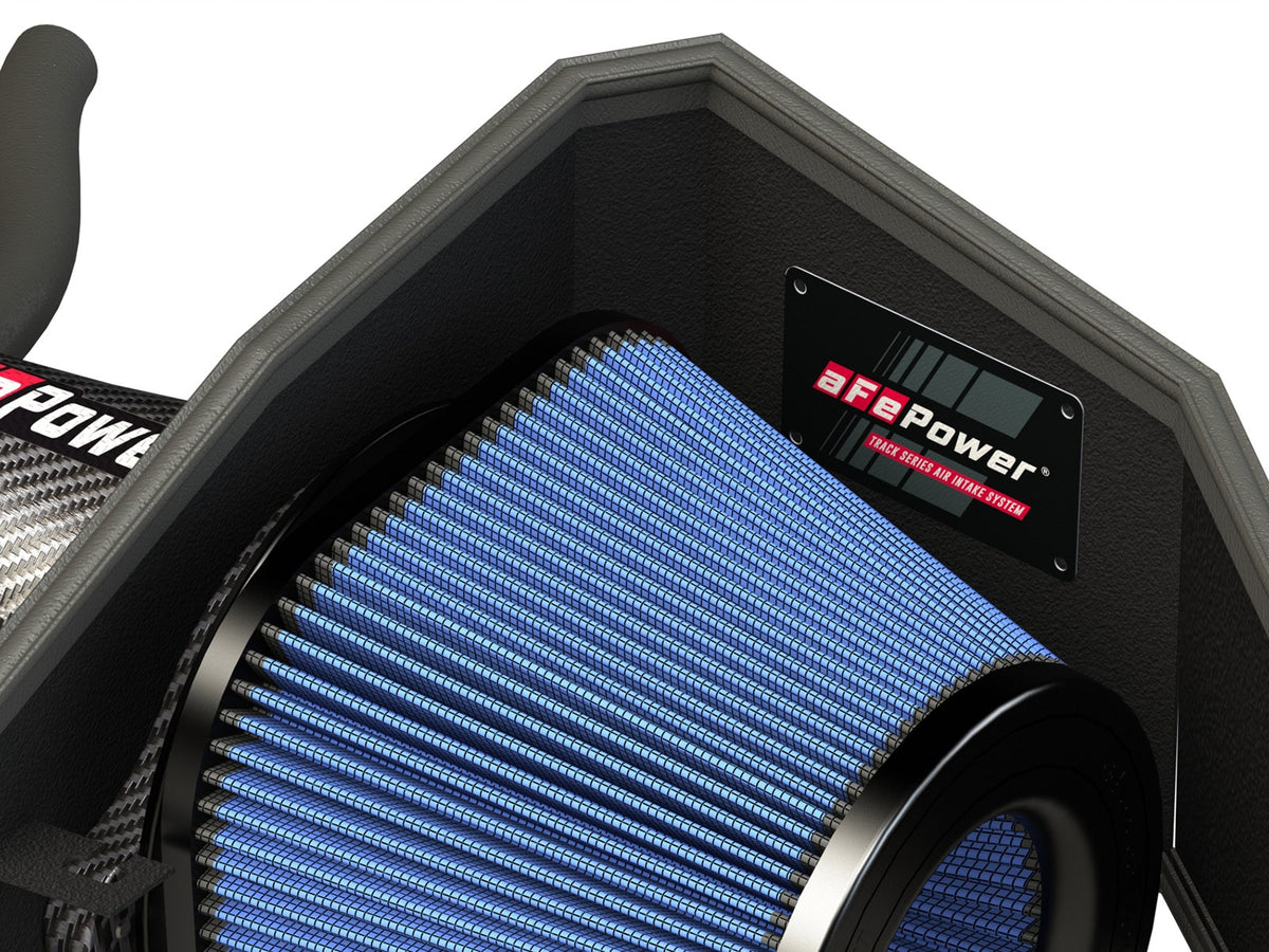 aFe Track Series Carbon Fiber Cold Air Intake System w/ Pro 5R Filter - Dodge Challenger/Charger/ Chrysler 300 SRT8/SRT 2011-2023