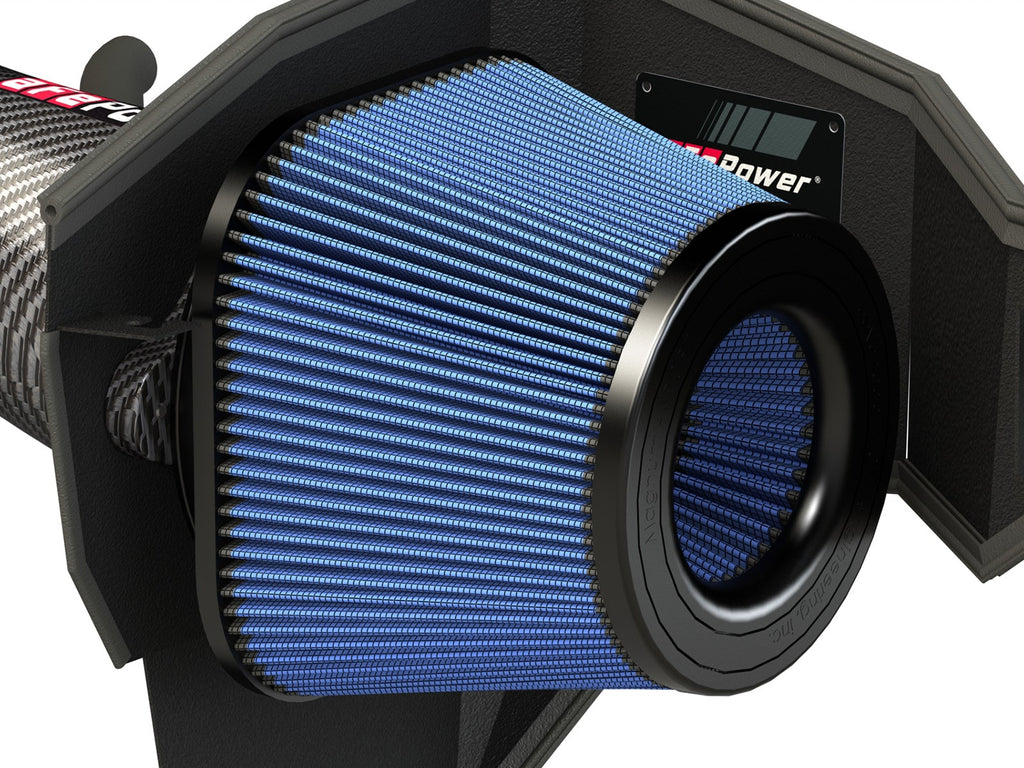 aFe Track Series Carbon Fiber Cold Air Intake System w/ Pro 5R Filter - Dodge Challenger/Charger/ Chrysler 300 SRT8/SRT 2011-2023