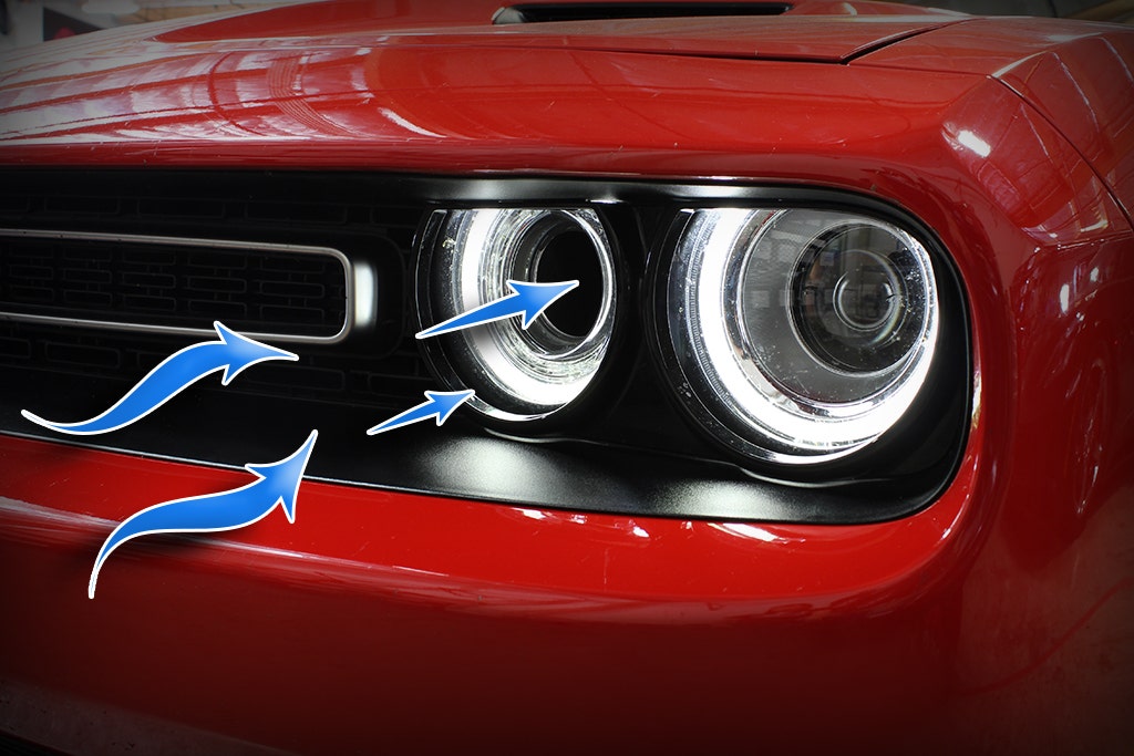 aFe Dynamic Air Scoop (D.A.S.) - Dodge Challenger 2015-2023