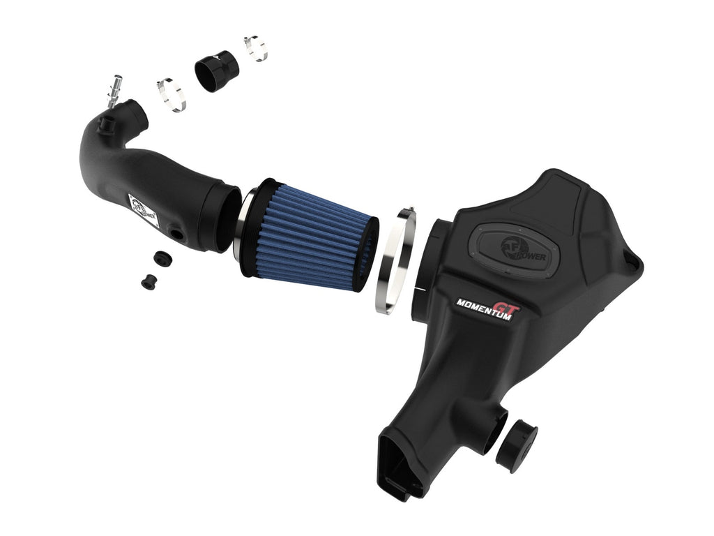 aFe Momentum GT Cold Air Intake System w/ Pro 5R Filter - Ford Mustang 2015-2017
