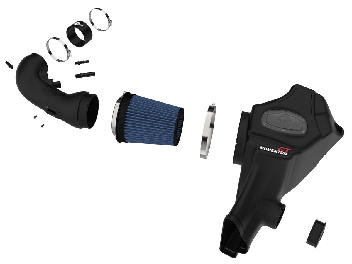 aFe Momentum GT Cold Air Intake System w/ Pro 5R Filter - Ford Mustang GT 2015-2017