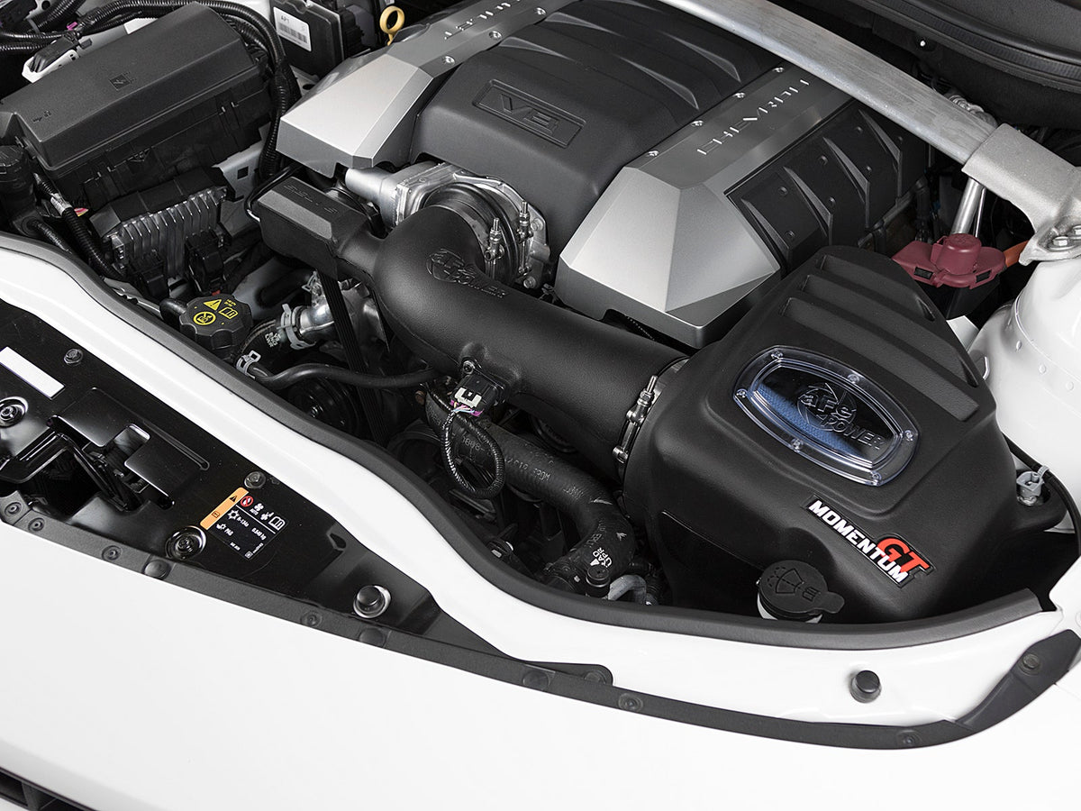 aFe Momentum GT Cold Air Intake System w/ Pro 5R Filter - Chevrolet Camaro SS 2013-2015