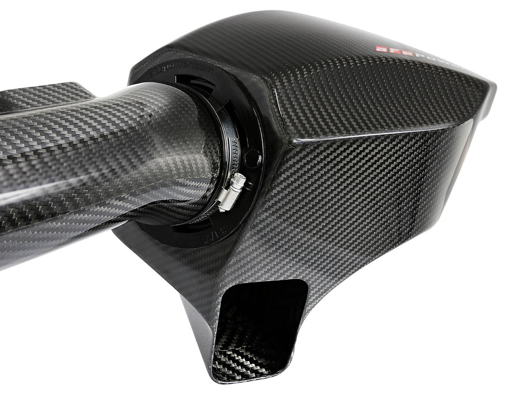aFe Black Series Momentum Carbon Fiber Cold Air Intake System w/ Pro 5R Filter - BMW M2 Competition (F87) 2019-2021/M3/M4 (F80/82/83) 2015-2020