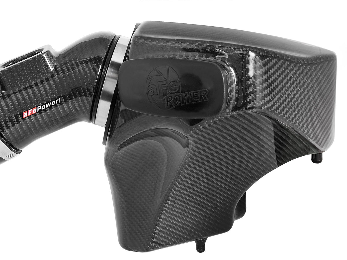 aFe Black Series Momentum Carbon Fiber Cold Air Intake System w/ Pro 5R Filter - BMW M2 Competition (F87) 2019-2021/M3/M4 (F80/82/83) 2015-2020