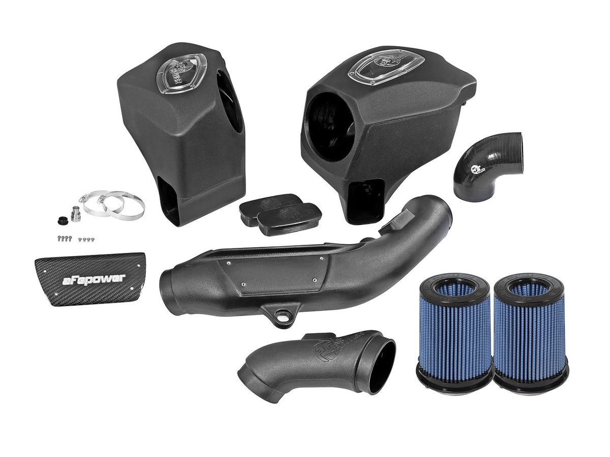 aFe Momentum Cold Air Intake System w/ Pro 5R Filter - BMW M2 Competition (F87) 2019-2021/M3/M4 (F80/82/83) 2015-2020