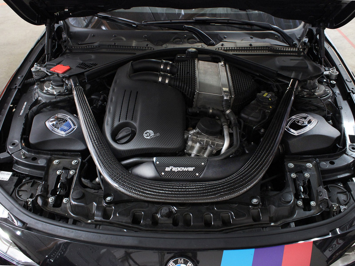 aFe Momentum Cold Air Intake System w/ Pro 5R Filter - BMW M2 Competition (F87) 2019-2021/M3/M4 (F80/82/83) 2015-2020