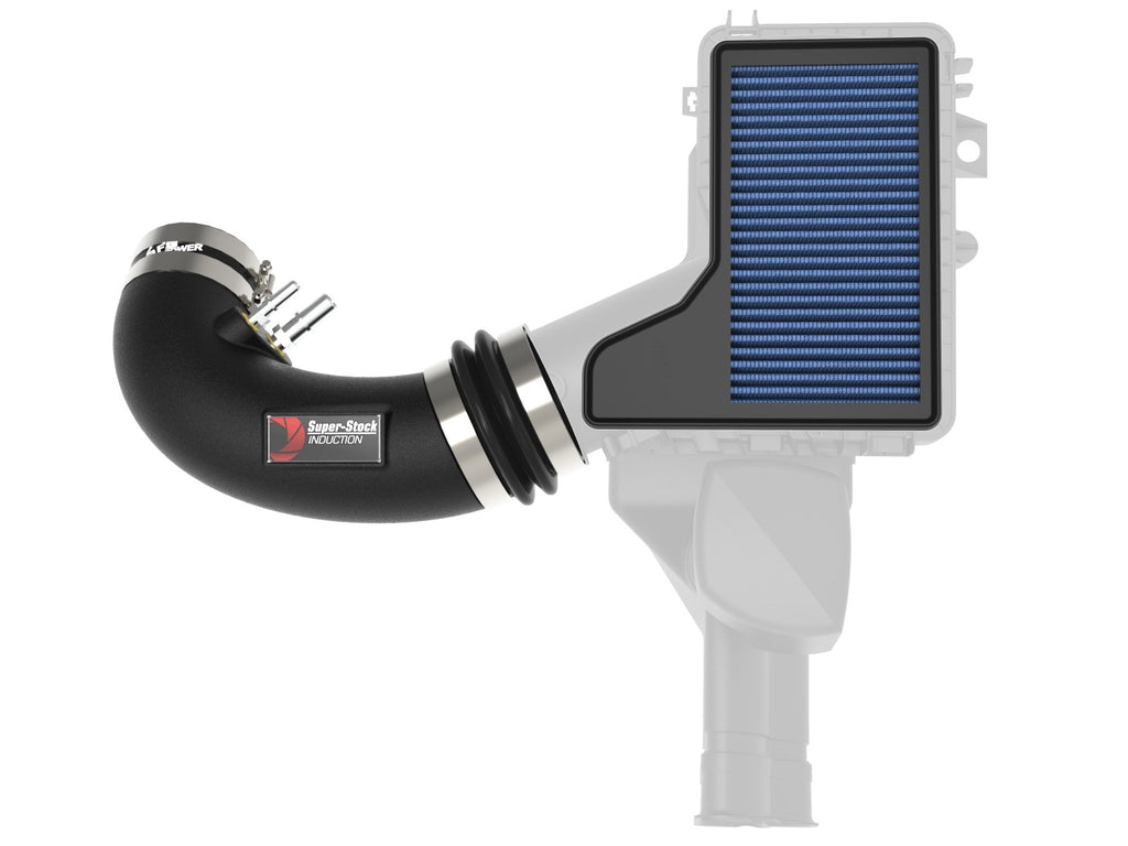 aFe Super Stock Induction System w/ Pro 5R Filter - Ford Mustang GT 2015-2017