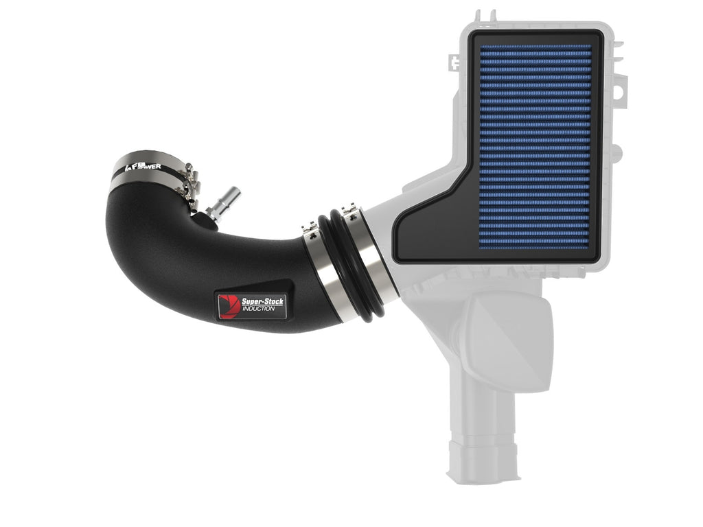 aFe Super Stock Induction System w/ Pro 5R Filter - Ford Mustang GT 2018-2023