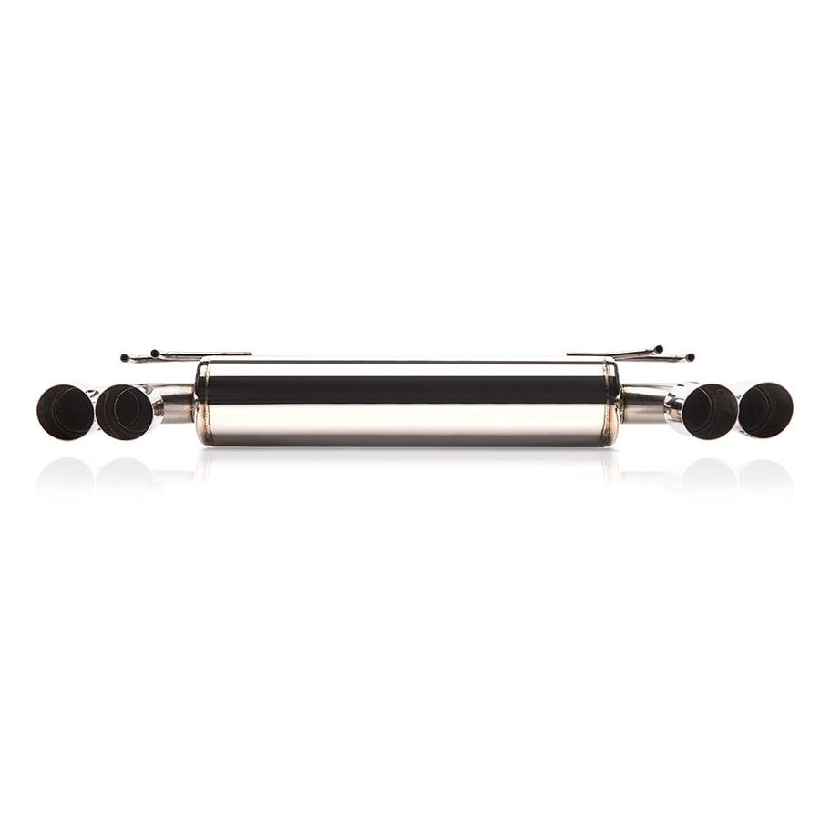 COBB Stainless Steel 3-Inch Quad-Tip Cat-Back Exhaust - Mitsubishi Lancer Evolution X 2008-2015 image 2