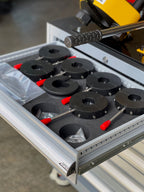Dyme PRO/SPEC AN Adapters in tool drawer organizer