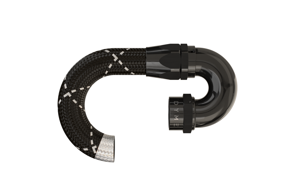 Dyme Superstrasse-C CPE Rubber E85 Hose with crimp fitting