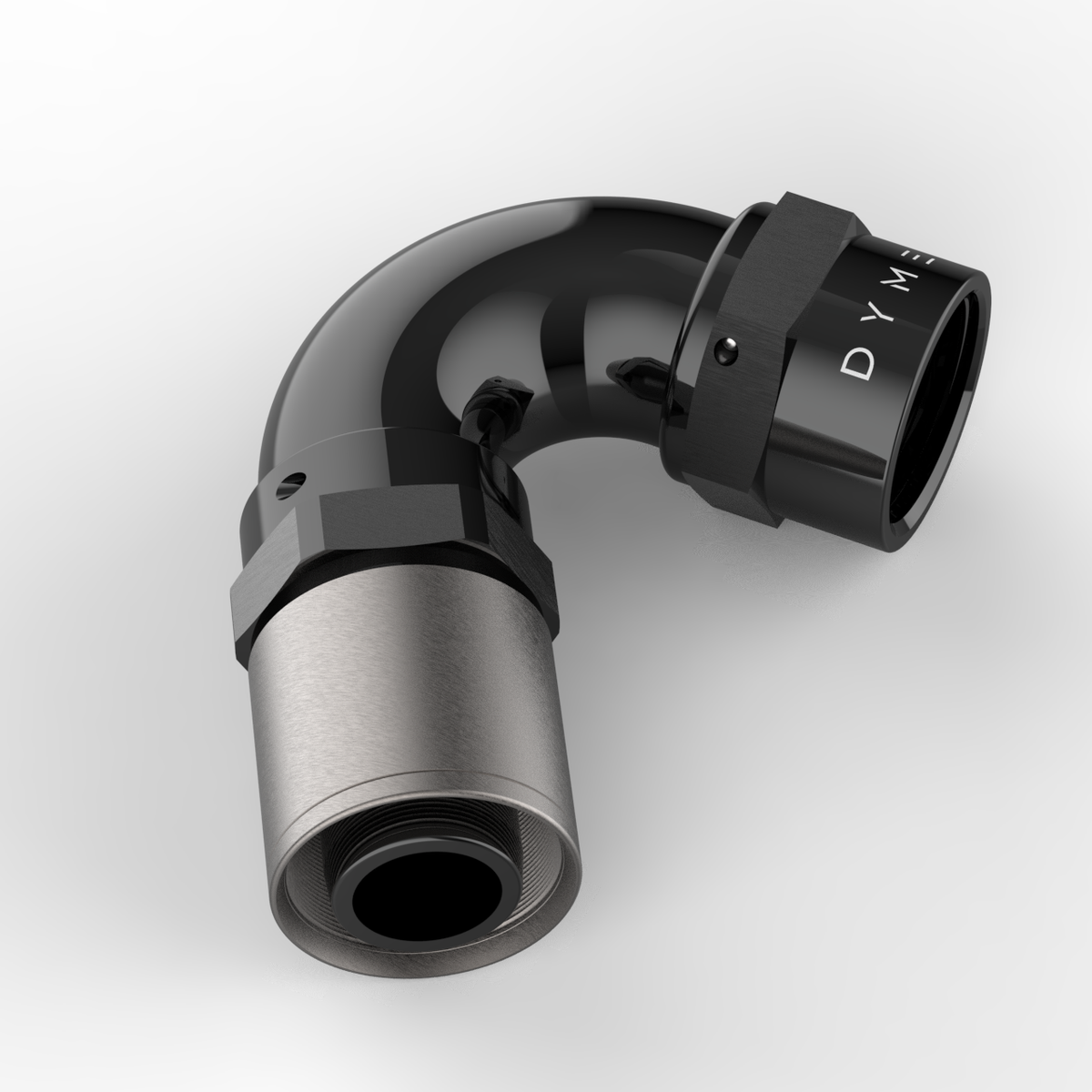 Dyme SUPERSTRASSE-C crimp type hose fitting.
