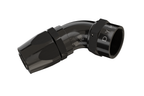 Dyme Superstrasse-C black curved crimp type hose fitting