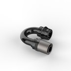 Dyme PRO/SPEC AN Adapter 180 degree U-bend hose end