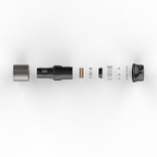 Exploded view of Dyme PRO SPEC AN adapter components
