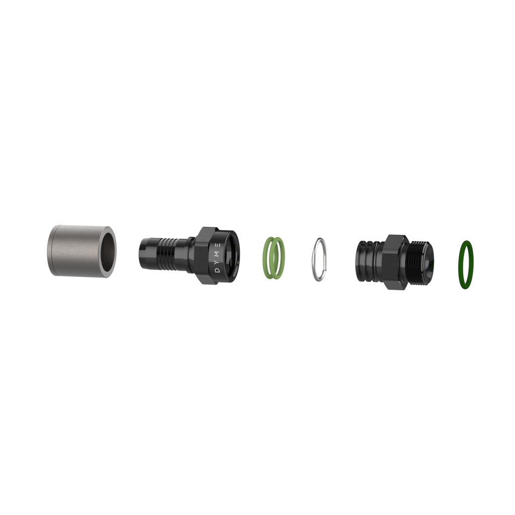 Dyme PRO/SPEC NPT Adapters assembly with seals and O-rings