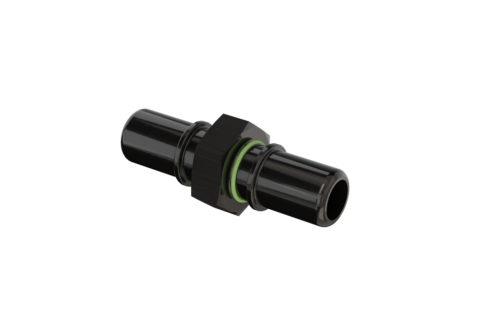 Dyme PRO/SPEC black NPT adapter with green O-ring