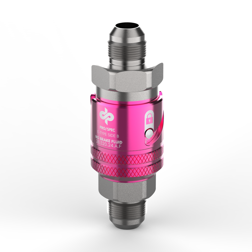 Pink Dyme SUPERLEGGERA quick release hydraulic fitting