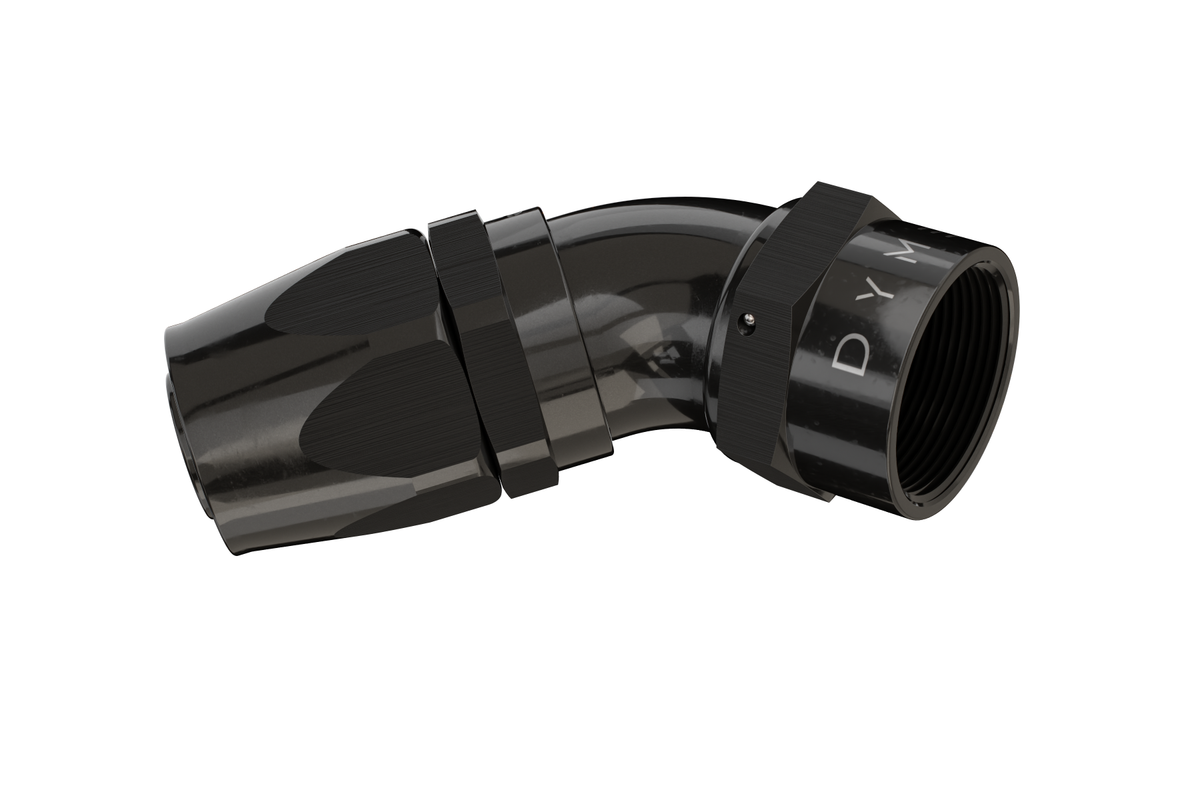 Dyme SUPERSTRASSE-C crimp type hose fitting for E85 hose