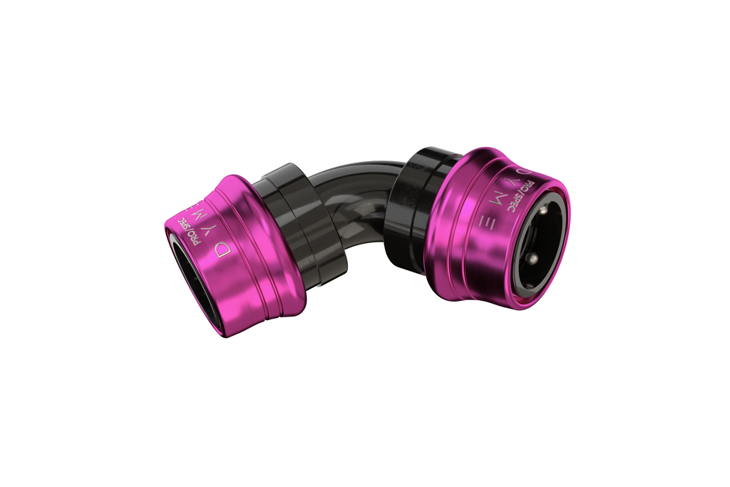 Pink Dyme SUPERLEGGERA Carbon PTFE hose fitting