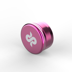 Pink Dyme SUPERSTRASSE-C crimp fitting cap with logo