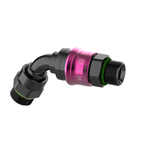 Dyme Superstrasse-C angled crimp fitting for E85 hose