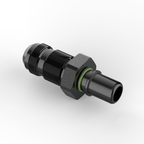 Black Dyme PRO/SPEC NPT Adapter with green O-ring