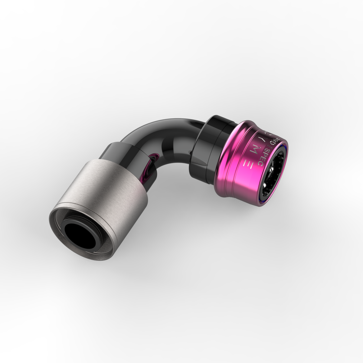 Dyme SUPERLEGGERA 90-degree hose fitting