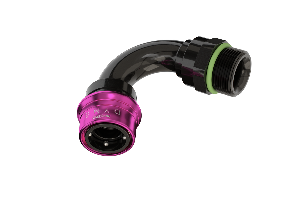 Dyme SUPERSTRASSE-C crimp type rubber E85 hose fitting