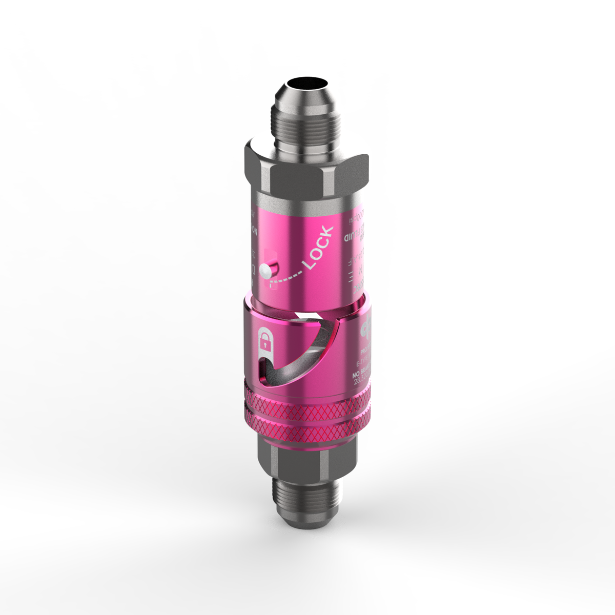 Pink Dyme Superleggera quick release fluid connector