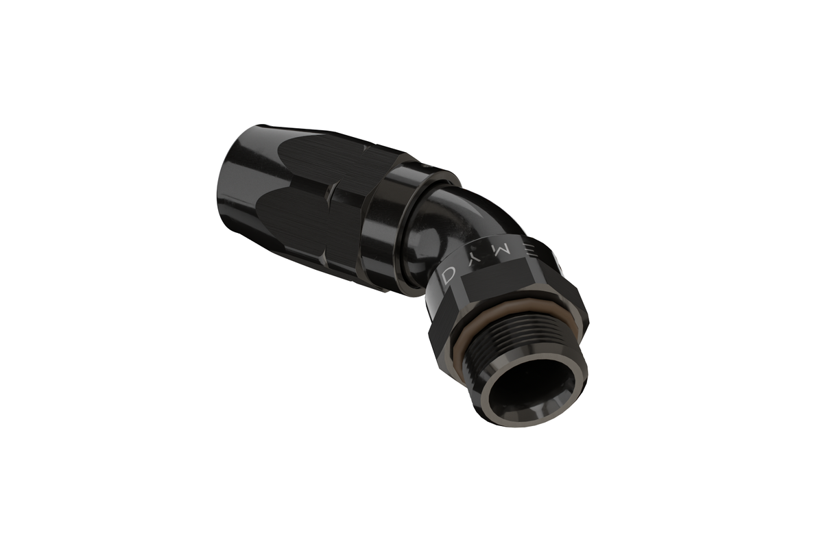 Dyme PRO/SPEC 45-degree black NPT adapter