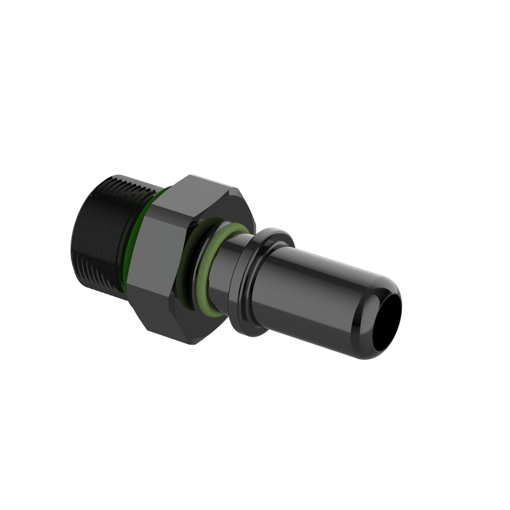 Dyme SUPERSTRASSE-C crimp type hose fitting with O-rings
