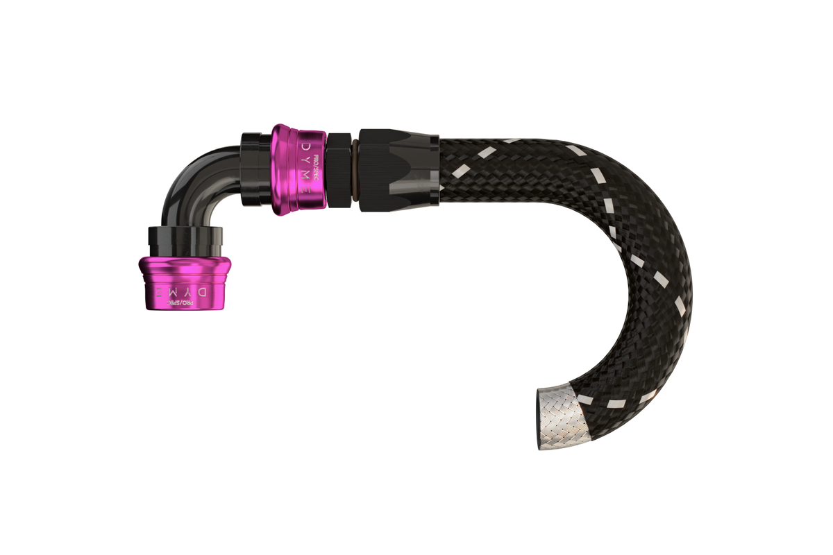 Dyme SUPERLEGGERA Carbon PTFE hose with Twaron Aramid braid