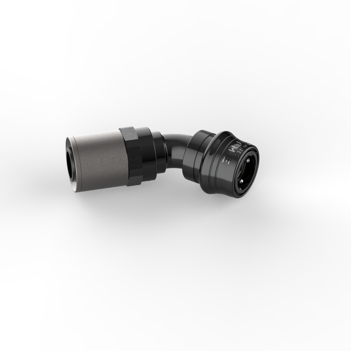 Dyme PRO SPEC 45 degree AN adapter fitting