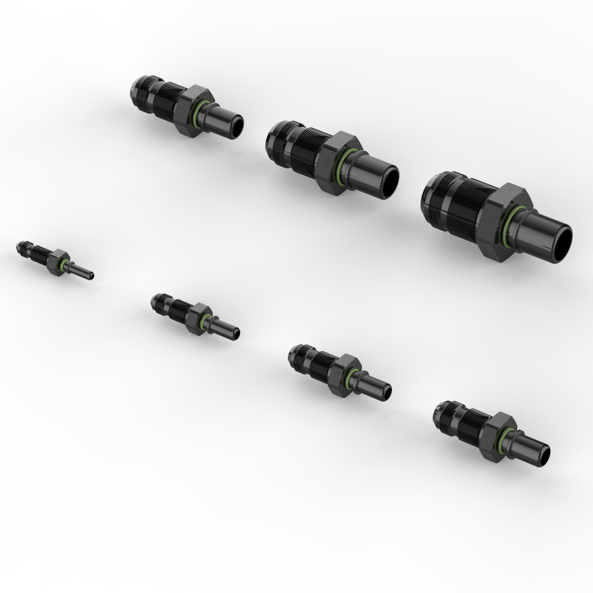 Dyme PRO and SPEC NPT Adapters in various sizes