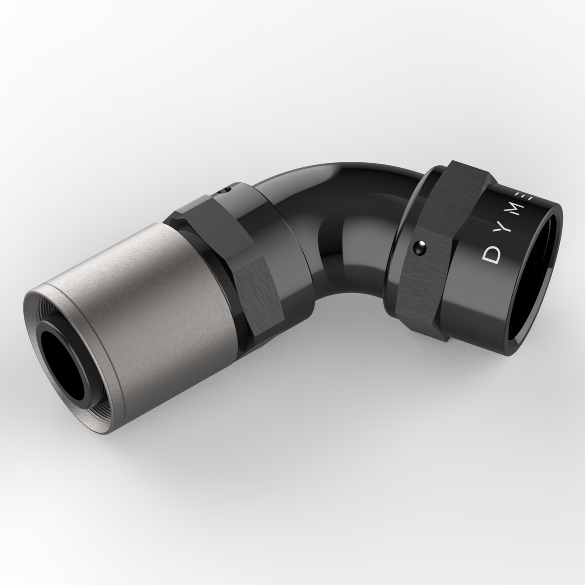 Dyme SUPERSTRASSE-C crimp type rubber E85 hose fitting