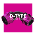 D-Type double ended carbon PTFE hose fitting