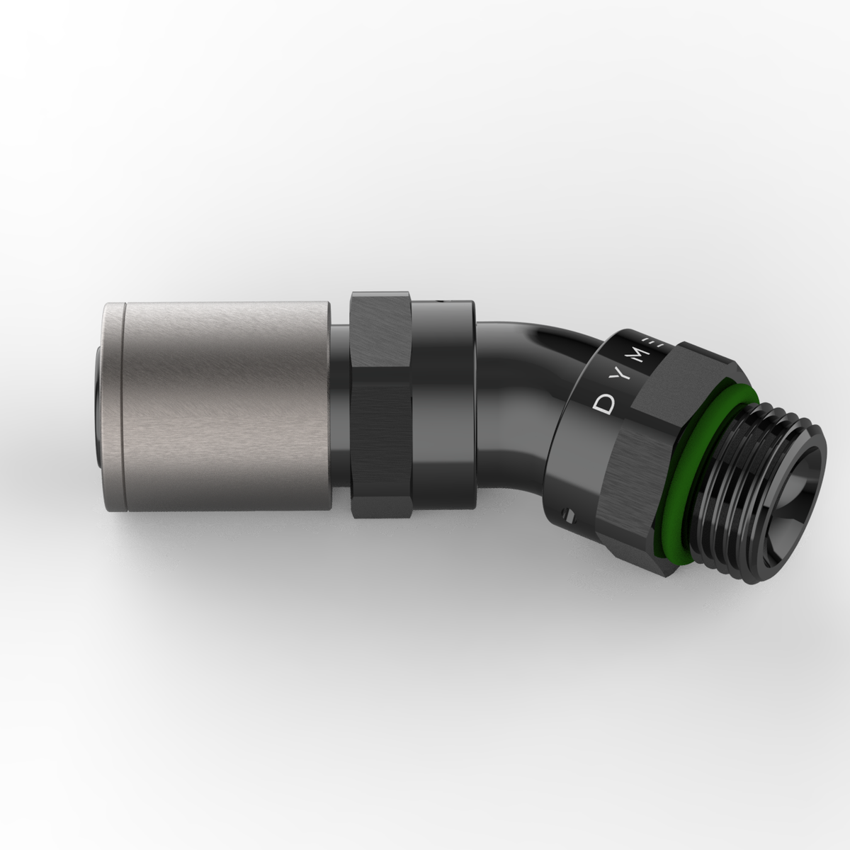 Dyme PRO SPEC NPT 45-degree angled adapter fitting