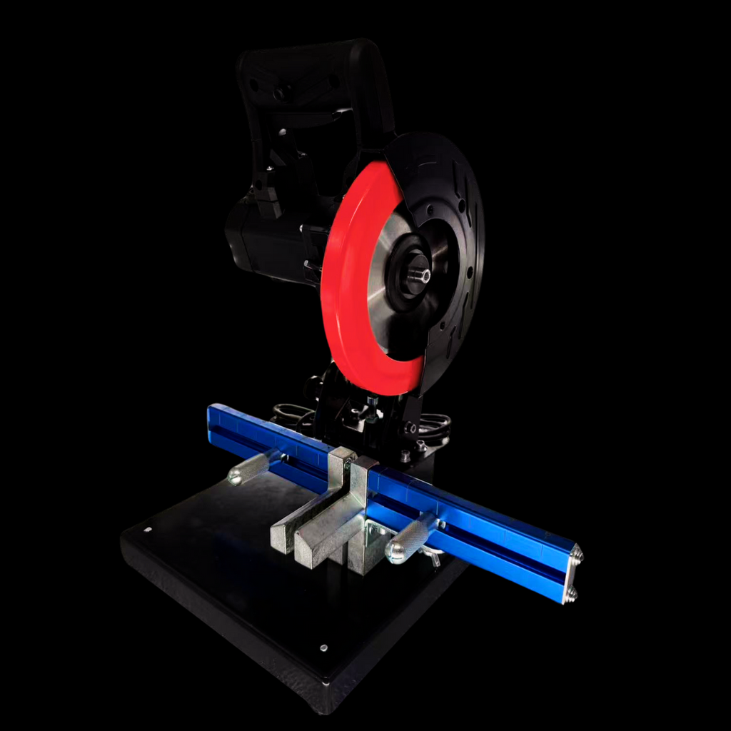 Cut-off saw for Dyme PRO/SPEC NPT Adapters assembly